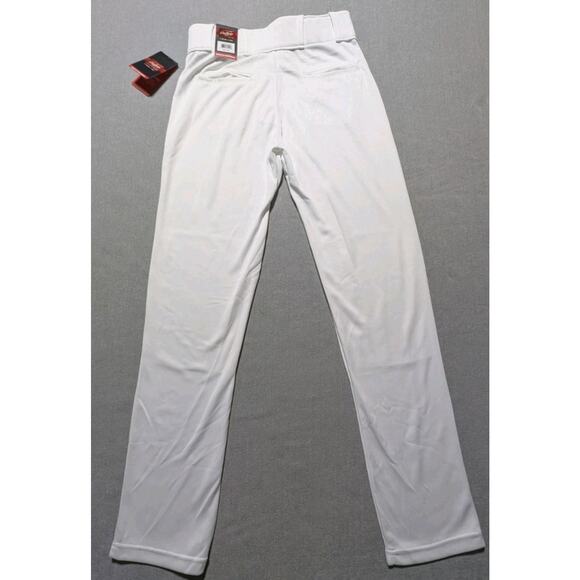 Rawlings Pro-Dri Adult Baseball Pants White Size Medium LNCHSR New With Tags - Picture 2 of 16
